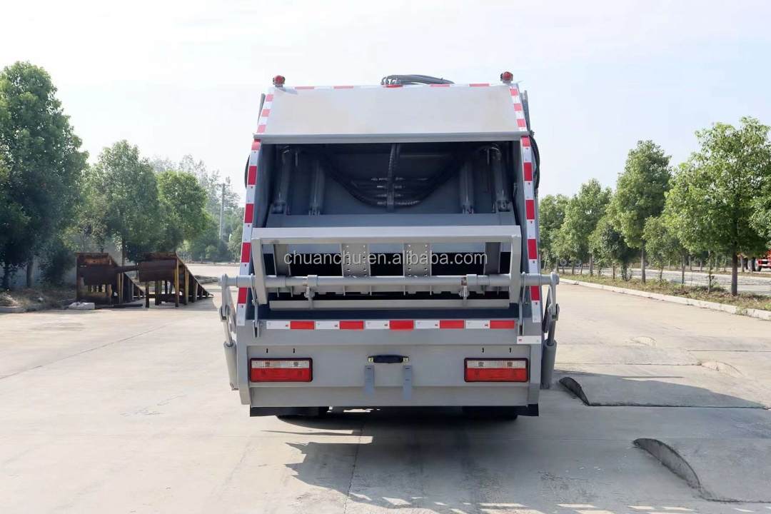 Look no Further than Dongfeng 5083ZYSBEV A Cutting-Edge Pure Electric Compression Garbage Truck