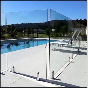 12mm Thermally Toughened Glass Balcony Railing ISO Certified