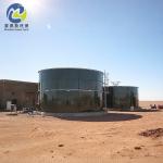 Custom Glass Fused Bolted Steel Tanks Water Storage For Agricultural Irrigation