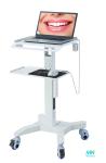 Medical Trolley Stand Dental Lab Equipment Silent Wheel Oral 3D Scanner Holder