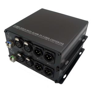 China Media Digital Audio Over Fiber Extender Bidirectional Audio Over Fiber factory