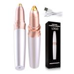 ABS Portable Painless Eyebrow Hair Remover Mini For Lady