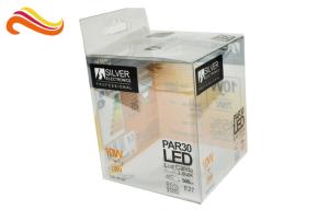China PVC / PET Boxes, Offset Printing Transparent Plastic Packaging For LED factory