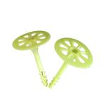 55mm Disc Building Wall Fixings 8x95mm Plastic Insulation Anchors