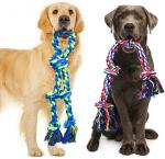 Indestructible Tough Rope Toys For Large Dogs 100% Cotton Teeth Cleaning