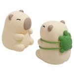 Custom Logo Capybara Kids Gift Bedroom Sleeping Cute Soft Lamp Color Gradient