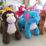 Hansel happy battery zippy animal monkey rides battery operated animal 4 wheel