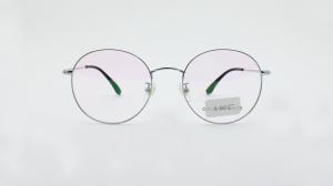China Metal Frame Round Eyeglasses Retro Metal Clear Lens Glasses Unisex Eyewear Beta titanium high quality factory