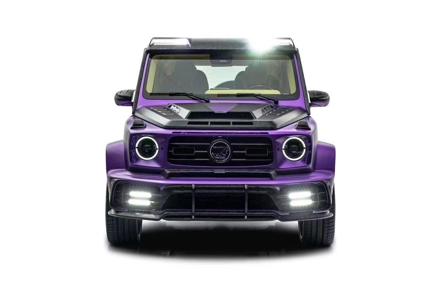 For Mercedes W464 G500 G63 Carbon Fiber Body Kit W464 Upgraded MSY P920 Style Front and Rear Bumper Spoiler Hood Body Kit