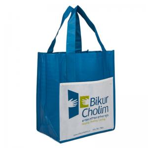 China Silk Screen Printing Polypropylene Tote Bags Customized Logo And Size factory