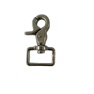 China Corrosion Proof Rigging Hardware Swivel Trigger Square Eye Snap Hook factory