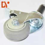Universal Heavy Duty Caster Wheels , 4 Inches Nylon Caster Wheels White Color