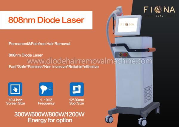Stationary Laser Hair Removal Beauty Machine 20 Millions Shots With TEC Cooling