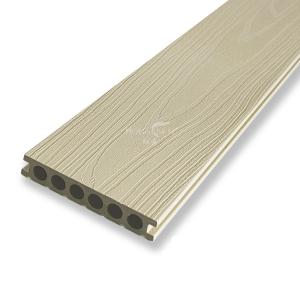 China Maple Color Wood Fiber And Polyethylene Co Extrusion WPC Outdoor Decking factory