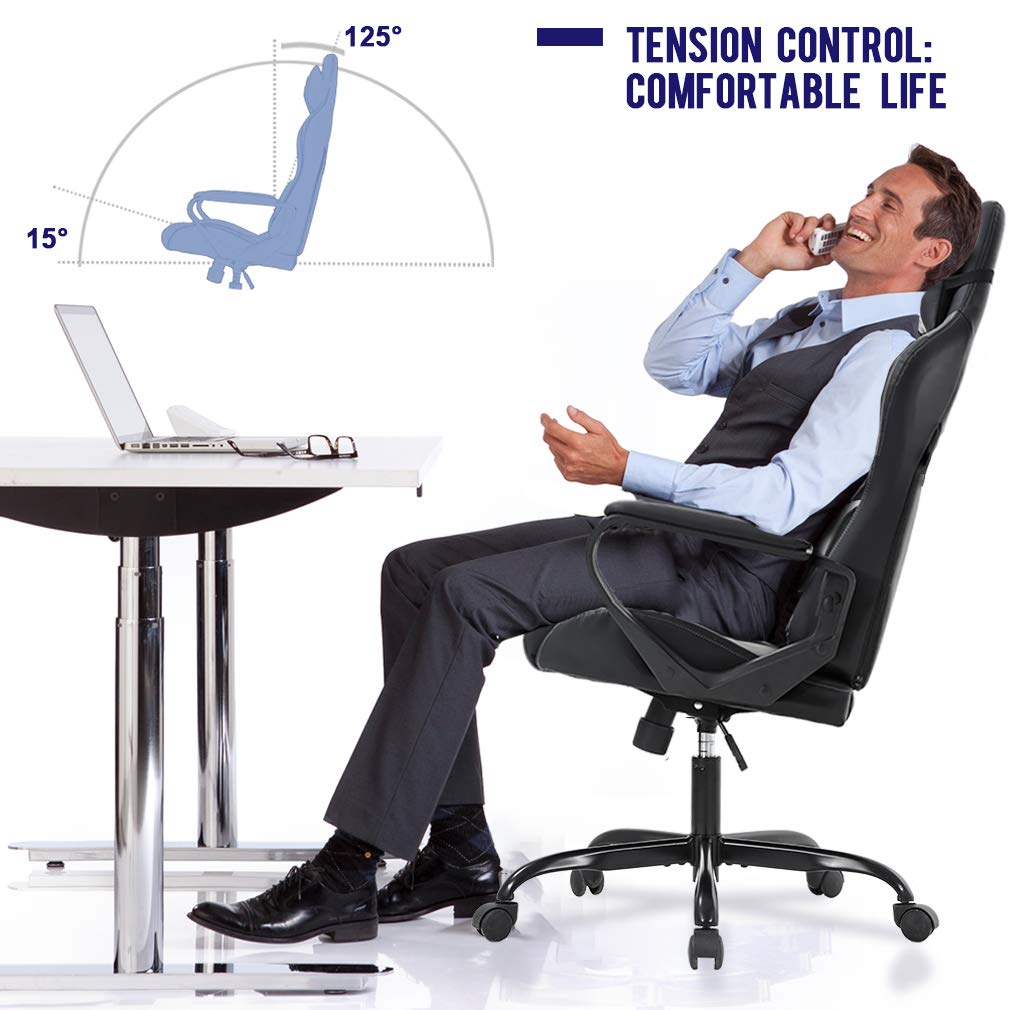 Back Computer Racing Chair for Women Men 31 Pounds Item Weight Nylon Frame Material