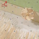 Pretty And Colorful Floral Embroidered Lace Fabric For Evening Dresses