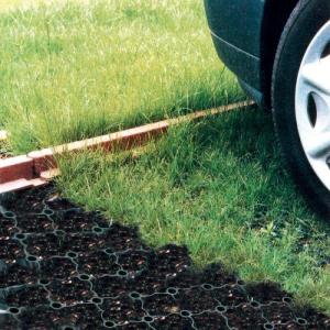 China HDPE Pavers Plastic Grass Grid Polyester Geogrid Plastic For Parking Lot Fire Exit Wholesale Landscape Ground Geocell Gravel Paddock Grid on sale