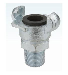 China Carbon steel Air Hose Coupling male thread NBR Gasket , Universal Air Hose Fittings factory