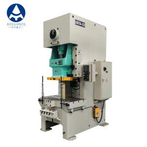 China JH21 C Frame Hydraulic Punching Press Machine 320mm 80T For Electrical Metal Box factory
