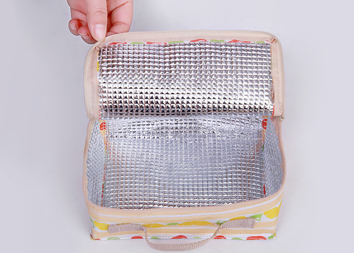 100% Eco Friendly Meal Prep Cooler Bag 8cm*18cm*12cm Thermos Bag Keep Food Hot