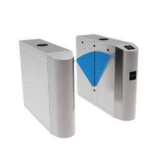 China Electronic Pedestrian Barrier Gate SUS304 Speedgate Turnstile With Led Arrow factory