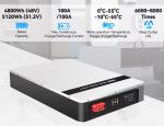 Power Wall Lifepo4 Battery Pack 48v 5kw 10kw 100ah 200ah Powerwall Lithium Solar