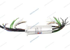 China Low Temperature Gigabit Ethernet Integrated Slip Ring With Low Electric Noise factory