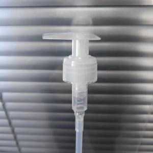China 24/28 Smooth Transparent PP PE Lotion Pump For Body Lotion factory