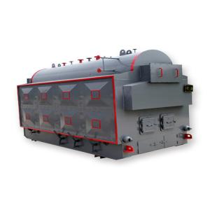 2ton Easy to instal used coal wood fired steam boiler for mushroom sterilization