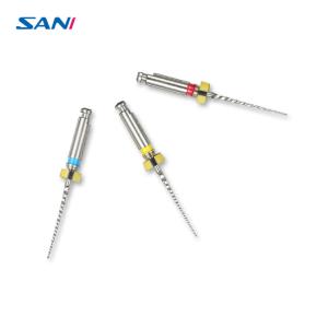 China Children Endodontic 3pcs/Pack Niti Rotary Files ISO Certification factory