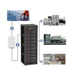 50kWh 75kWh High Voltage Hybrid Solar Energy System 100kWh 300Kwh 750kWh On Off