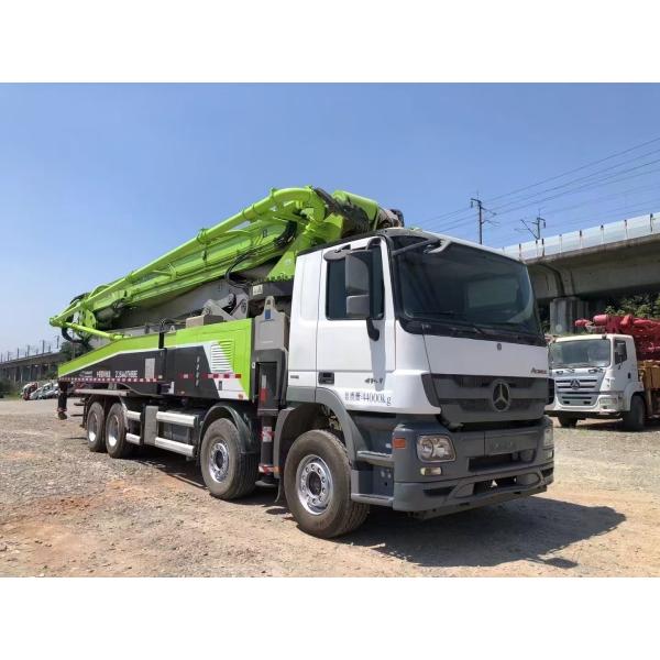 China 2019 Zoomlion 56m Used concrete pump truck construction machinery factory