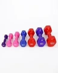 China Neoprene 25 Pound Dumbbells Set Gym For Weightlifting factory
