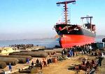 Vulcanize Rubber Ship Launching Airbags Customized Size High Strength