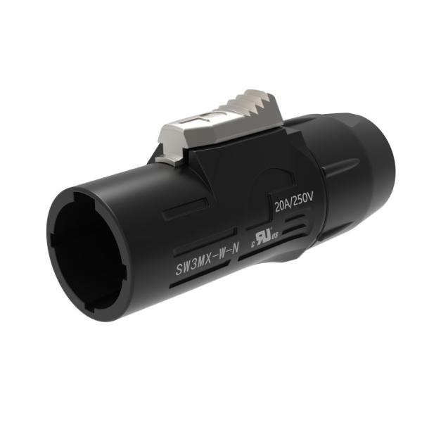 Powercon Outdoor Waterproof Power Connector IP65 Electrical Connector 3P Male