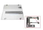 2x2 2x4 Led Troffer Fixture Steel Sheet 30w 40w Pc Cover 130lm/W