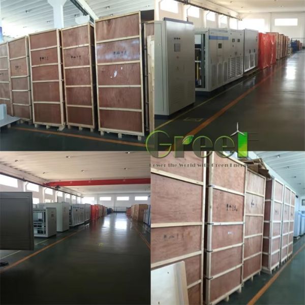 AC Generator-Battery Hybrid Converter with 450 Vac Optimal Generator Rated Voltage and LCD SMART Touch Screen Display for 50/60 Hz Rated Grid