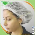 Breathable Disposable Nonwoven Clip cap For Food Processing