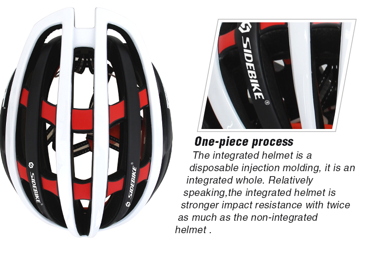 ABS Lightweight Road Bike Helmet , Mountain Bike Helmet For Road Biking