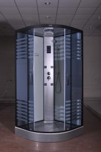 China KPN9001B Customized Circle Glass Shower Cabin Comfortable Shower Units, low tray factory