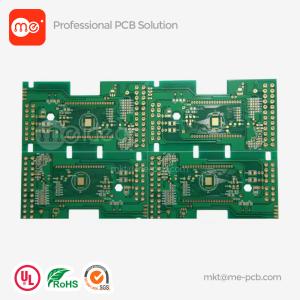 Plated Gold PCB,Printed Circuit Board with Golden Finger,HASL PCB multilayer