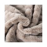 Knitted Jacquard Rabbit Hair For Winter Clothing And Toys 100%
