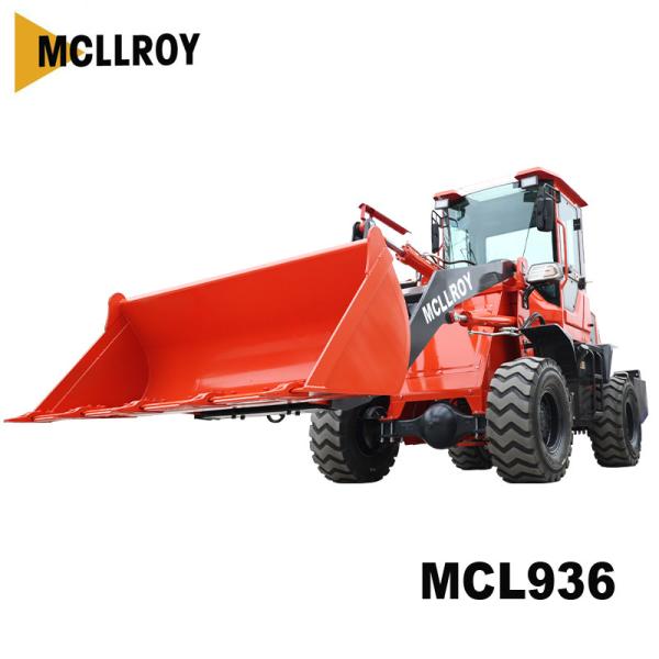 65kw 88hp Power Compact shovel Wheel Loader, 1.1m³ Bucket Capacity Shovel Bucket