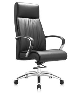 China High Back Pu Leather Ergonomic Adjustable Swivel Office Chair factory