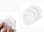 Disposable Protective Kn95 Face Mask / 4 Ply Anti Virus Ffp2 Respirator