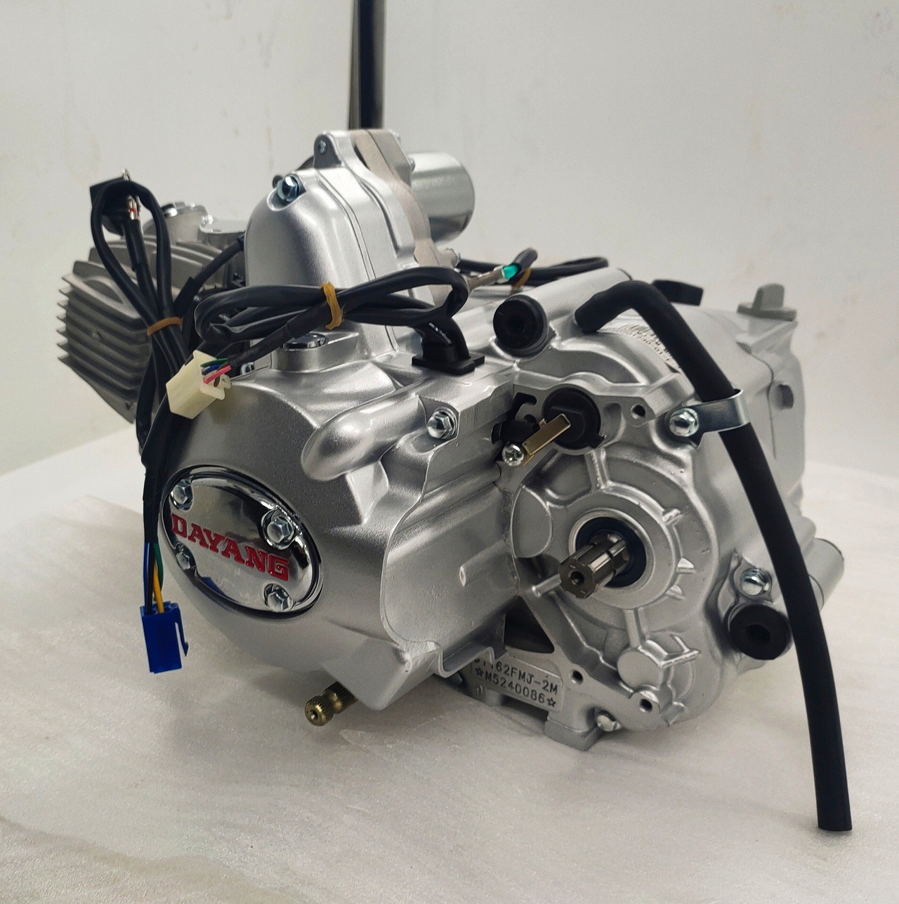 4 Stroke DAYANG Complete Motorcycle Nature 110CC Gasoline Engine Ignition Style Origin CCC