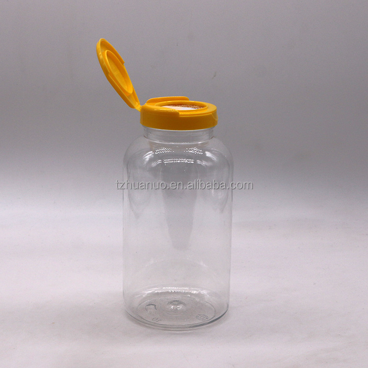 Customizable Wide Mouth Pill Bottle PET Container for Medicine Supplement Packaging