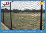 Strong RAL Colors Metal Chain Link Fence Good Protection Characteristic