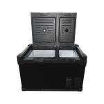 35l Dc Compressor Mini Car Refrigerator For Tesla Car Fridge Freezer In Armrest