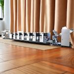 Inline Unit Petal Type Horizontal Flexographic Print Machinery Narrow Web Label